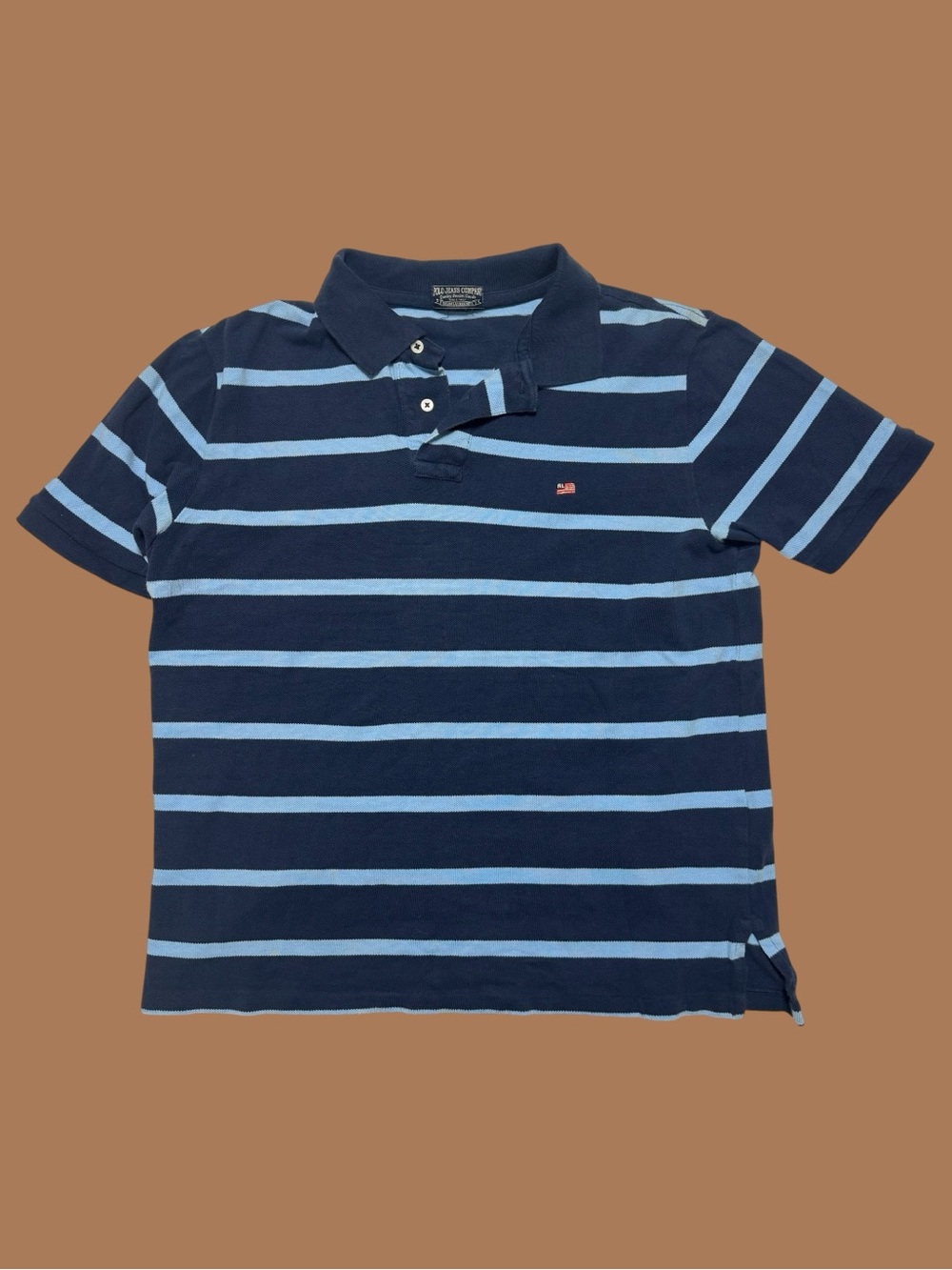 Vintage Y2K Polo Ralph Lauren Striped Navy Shirt